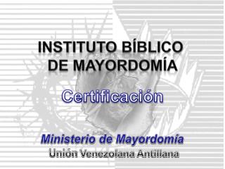 Ministerio de Mayordomía
