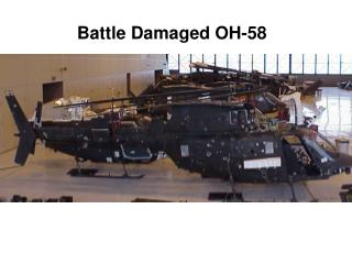 Battle Damaged OH-58