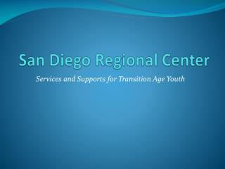 San Diego Regional Center