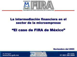 La intermediación financiera en el sector de la microempresa: