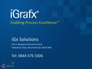 iGx Solutions Unit 1 Basepoint Business Centre Enterprise Close, Bournemouth, BH23 6NX