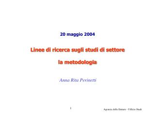 20 maggio 2004