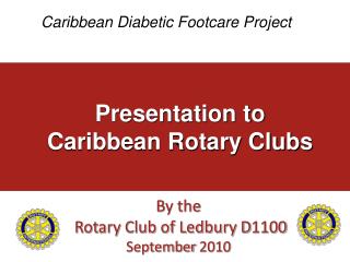 Caribbean Diabetic Footcare Project