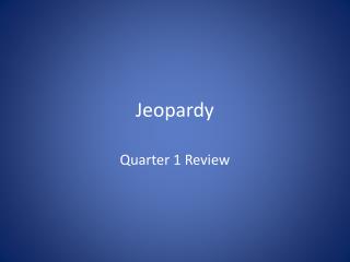 Jeopardy