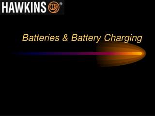 Batteries &amp; Battery Charging