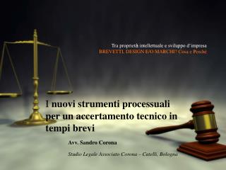 Tra propriet à intellettuale e sviluppo d’impresa BREVETTI, DESIGN E/O MARCHI? Cosa e Perché