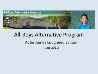 All-Boys Alternative Program