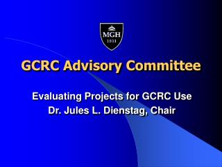 GCRC Advisory Committee