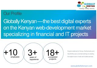 Globally Kenyan — th e best digita l ex perts