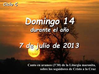 Ciclo C