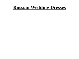 Bridesmaid dresses