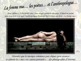 La femme nue… les poètes… et l’anthropologue…