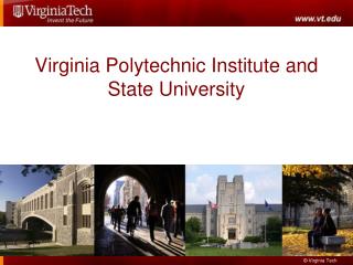 Virginia Polytechnic Institute and State University