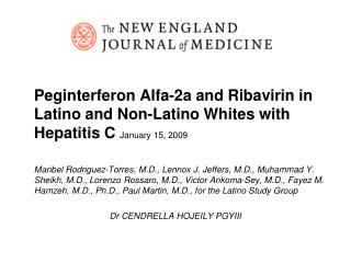 Sequential steps for managing and treating patients with chronic HCV infection, genotype 1 (4,6)