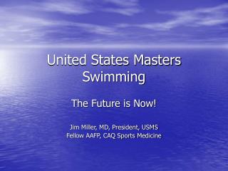 United States Masters Swimming
