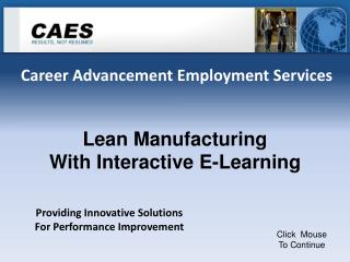 Career Advancement Employment Services