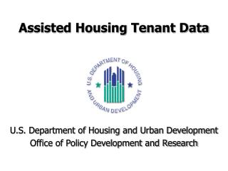 Assisted Housing Tenant Data