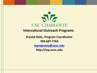 Intercultural Outreach Programs