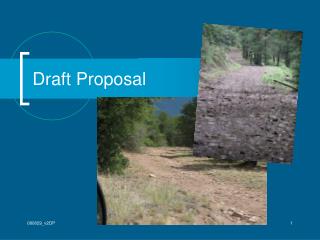 Draft Proposal