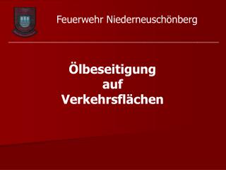 Feuerwehr Niederneuschönberg