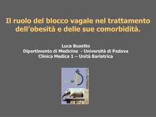 Il ruolo del blocco vagale nel trattamento dell’obesità e delle sue comorbidità.