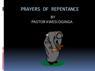 PRAYERS OF REPENTANCE