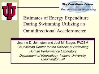 Estimates of Energy Expenditure During Swimming Utilizing an Omnidirectional Accelerometer
