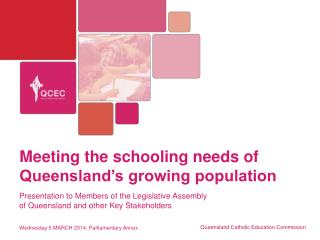 Meeting the schooling needs of Queensland’s growing population