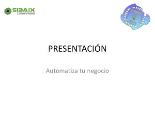 PRESENTACIÓN