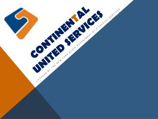 CONTINEN T AL UNITED SERVICES