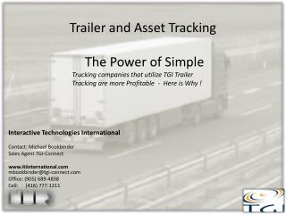 Trailer and Asset Tracking The Power of Simple