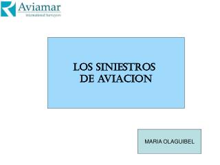 Los siniestros de aviacion