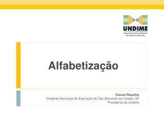 Alfabetização