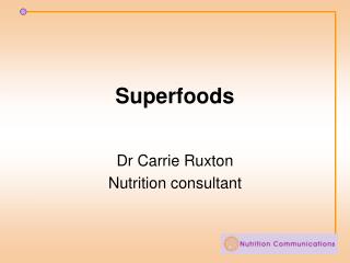 Superfoods