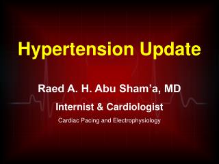 Hypertension Update