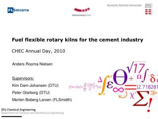 Fuel flexible rotary kilns for the cement industry