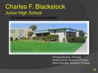 Charles F. Blackstock Junior High School