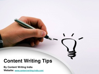 Content Writing Tips And Ideas