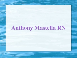 Anthony Mastella