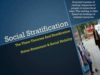 Social Stratification