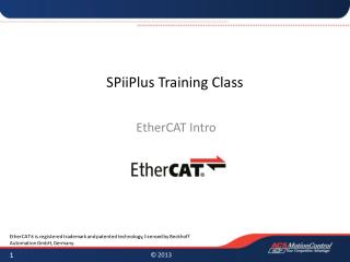 SPiiPlus Training Class