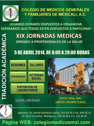 COLEGIO DE MEDICOS GENERALES Y FAMILIARES DE MEXICALI, A.C.