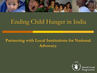 Ending Child Hunger in India