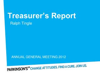 Treasurer’s Report