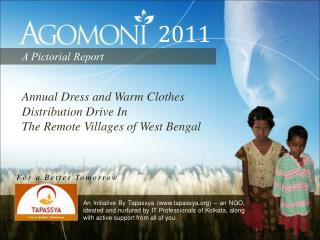 Annual Dress and Warm Clothes Distribution Drive In The Remote Villages of West Bengal