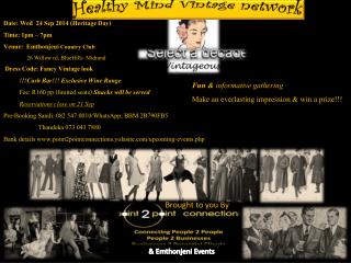 Healthy Mind Vintage network