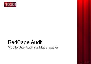 RedCape Audit