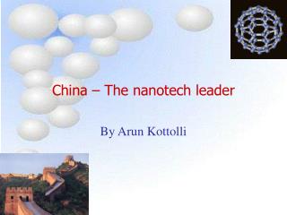 China – The nanotech leader