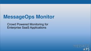 MessageOps Monitor