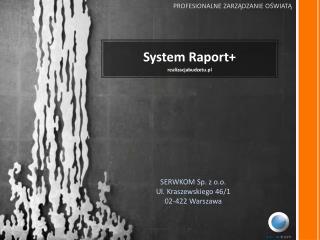 System Raport+ realizacjabudzetu.pl